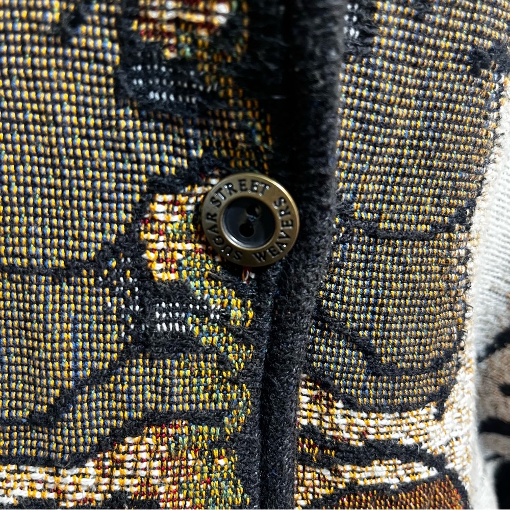 Sugar Street Weavers Vintage Safari Print Jacket Medium USA - Picture 5 of 10